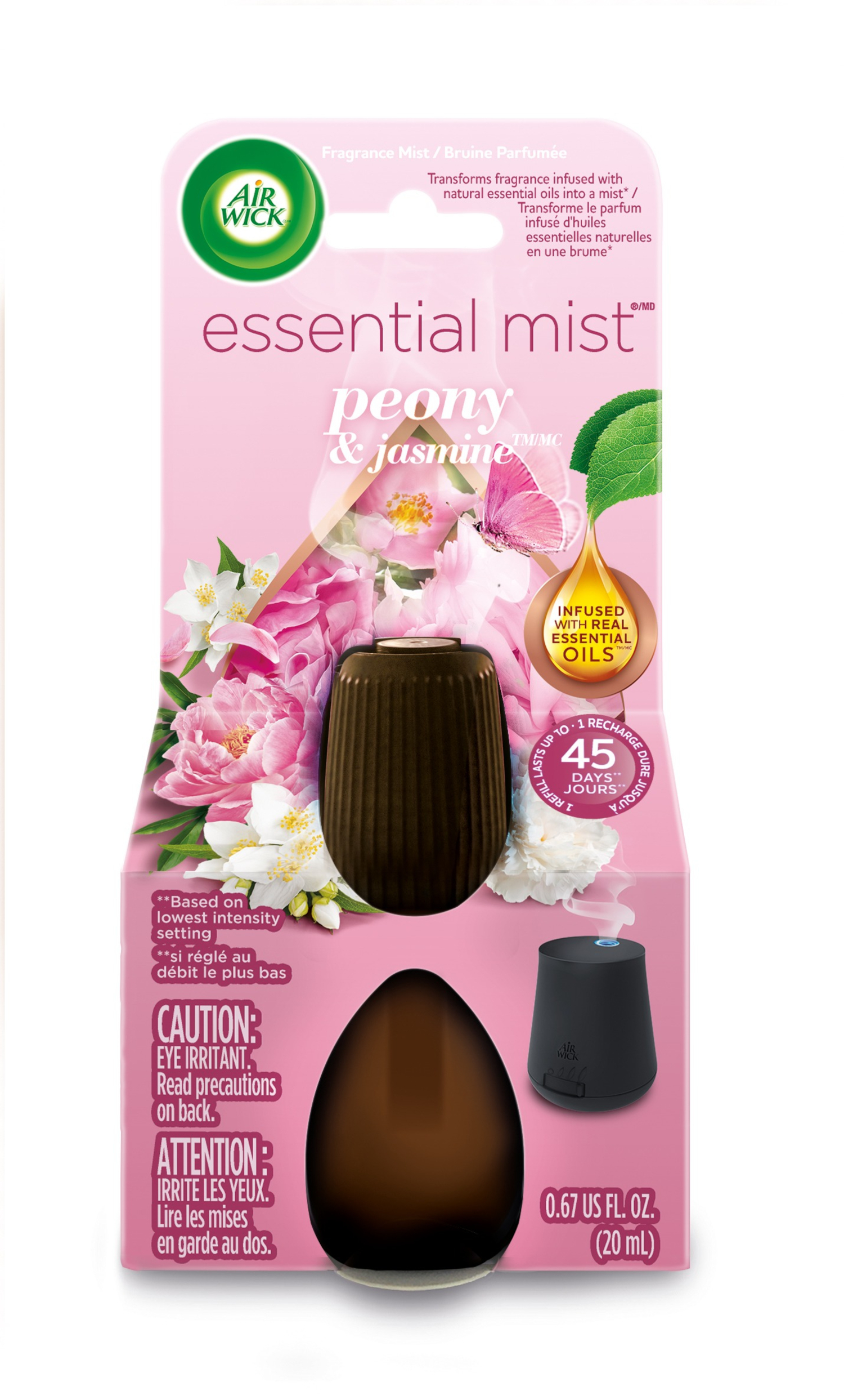 AIR WICK Essential Mist  Peony  Jasmine